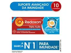 Redoxon Tripla Ação 10 Comprimidos Efervescentes - 3