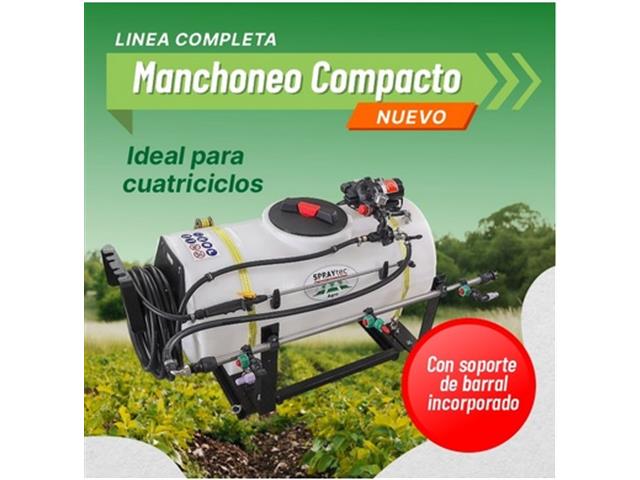 Equipo de Manchoneo Compacto 120L Bomba 19L SPRAYTEC