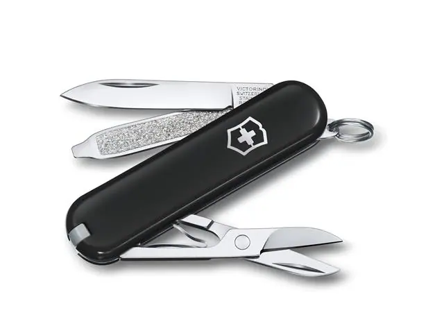 Canivete Suíço Victorinox Classic 7 Funções Preto