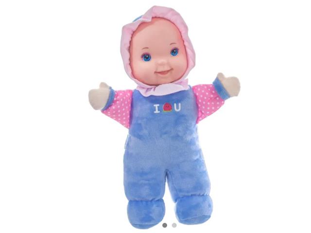 Muñeca suave para bebe con sonido