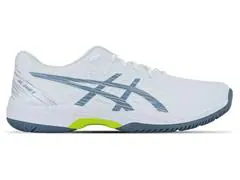 Tênis Asics Gel-Game 9 White/Steel Blue Masc