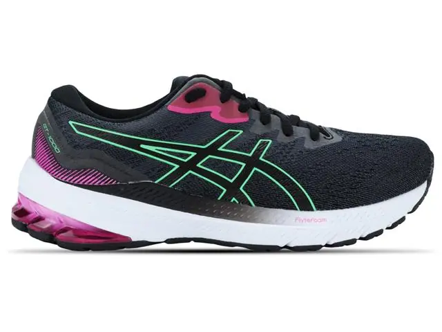 Tênis Asics GT-1000 11 Black/Tourmaline Fem