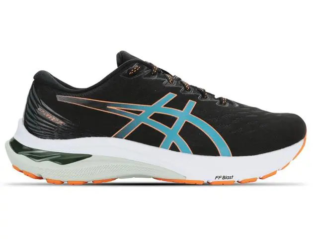 Tênis Asics GT-2000 11 Black/Sun Peach Masc