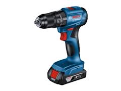 Rotomartillo inalámbrico Bosch 1/2" GSB 185-LI 18V Batería y maletín