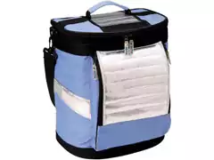 Bolsa Térmica Ice Cooler Dobrável MOR Azul com Alças 18 Litros - 0