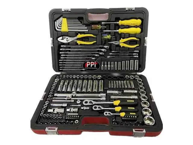 Jogo De Ferramentas Stanley de Corrida 150 Peças Maleta