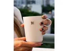 Caneca Stanley Branca Daybreak Latte Pale Stone 313ML - 6