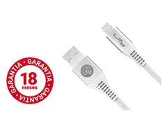 Cabo USB A para Lightning Lity 1,5m Branco (CRC-503) - 0