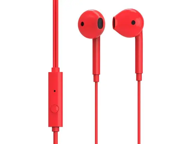 Fone de Ouvido com Fio Lity Vermelho (EPH-102)