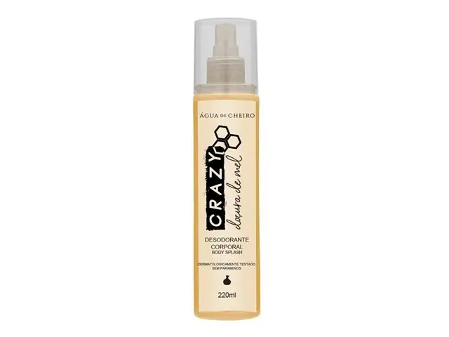 Body Splash Crazy Doçura de Mel 220ml