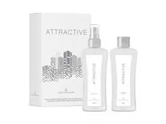 Kit Mini Attractive Body Splash 60ml + Sabonete líquido 60ml