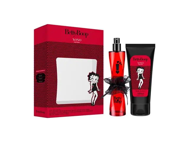 Kit Betty Boop Deo Colônia + Hidratante corporal Xoxo