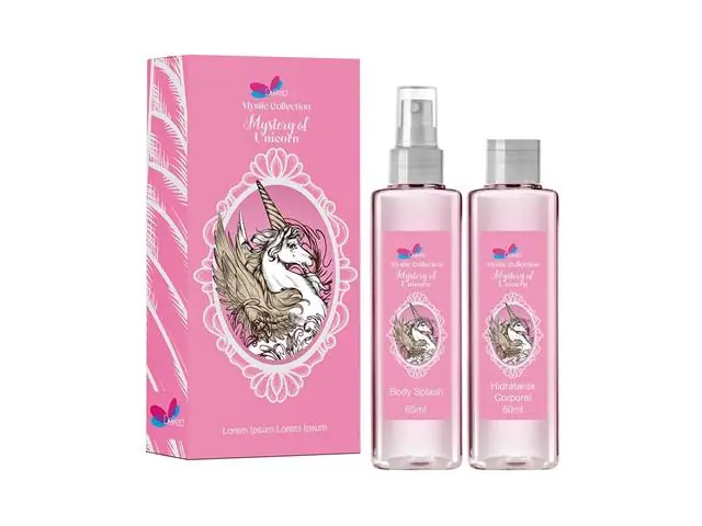 Kit Mystery of Unicorn Body Splash 60ml + Body Lotion 60ml