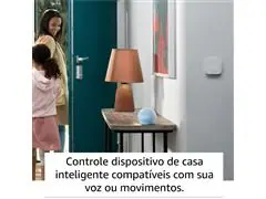 Echo Dot 5ª Geração Amazon Smart Speaker C/Relógio e Alexa WiFi Branco - 5