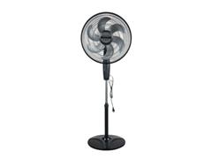 Ventilador de pedestal Taurus 90W 18" 6 veloci. 6 aspas Negro/gris