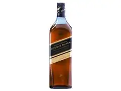 Whisky Escocês Blended Johnnie Walker Double Black Garrafa 1 Litro - 1