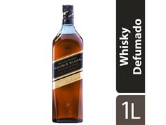 Whisky Escocês Blended Johnnie Walker Double Black Garrafa 1 Litro