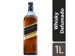 Whisky Escocês Blended Johnnie Walker Double Black Garrafa 1 Litro