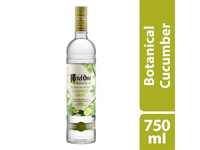 Vodka Ketel One Botanical Cucumber & Mint Garrafa 750ml