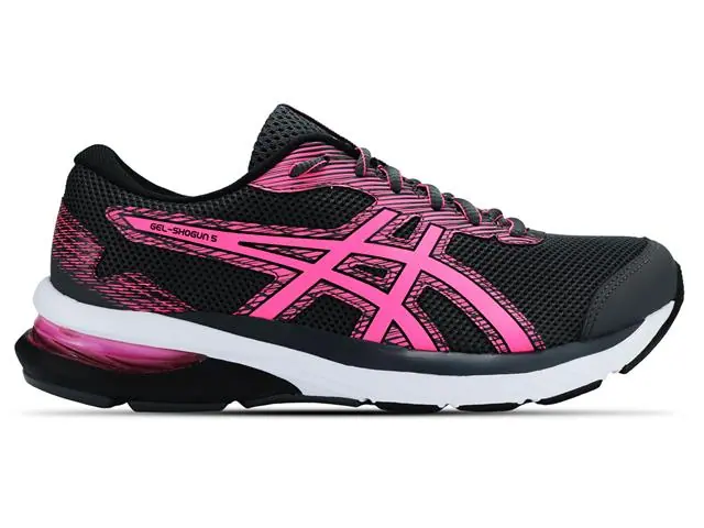 Tênis Asics Gel-Shogun 5 Carrier Grey/Hot Pink Fem