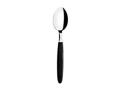 Colher de Mesa Tramontina Ipanema com Lâmina em Aço Inox e Cabo Preto - 1