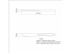 Faca para Churrasco Tramontina Laguna em Aço Inox - 5