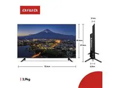 Smart TV Aiwa 32" HD Android Borda Ultrafina HDR10 Dolby Áudio - 9