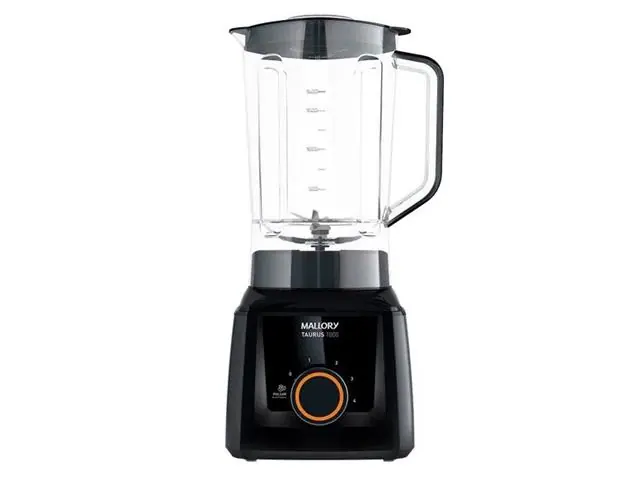 Liquidificador 4 Velocidade Mallory Taurus Preto 900W