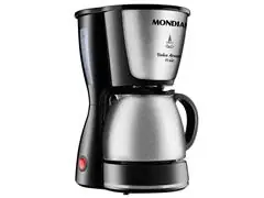 Cafeteira Elétrica Dolce Arome Mondial Preto/Inox 800W