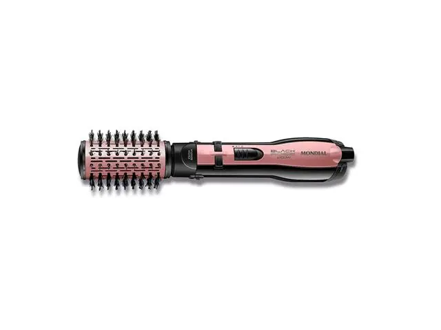 Escova Rotativa Mondial Golden Rose/Preto 1200W  ER-10