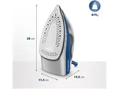 Ferro a Vapor Mondial Branco/Azul 1200W  FVN-01-BL - 6