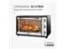 Forno Elétrico 52L Grand Family II Mondial Preto/Inox 1800W  FR-52 - 1