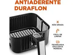 Fritadeira Sem Óleo Air Fryer 4L Mondial Preto 1500W  AFN-40-BFS - 4