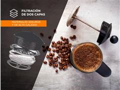 Cafetera Prensa Francesa Para Café y Té Émbolo de 800 ml GADNIC - 3