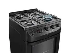 Fogão Mueller Preto Fosco 4 Bocas com mesa esmaltada MFI4BC - 4