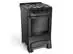 Fogão Mueller Preto Fosco 4 Bocas com mesa esmaltada MFI4BC - 1