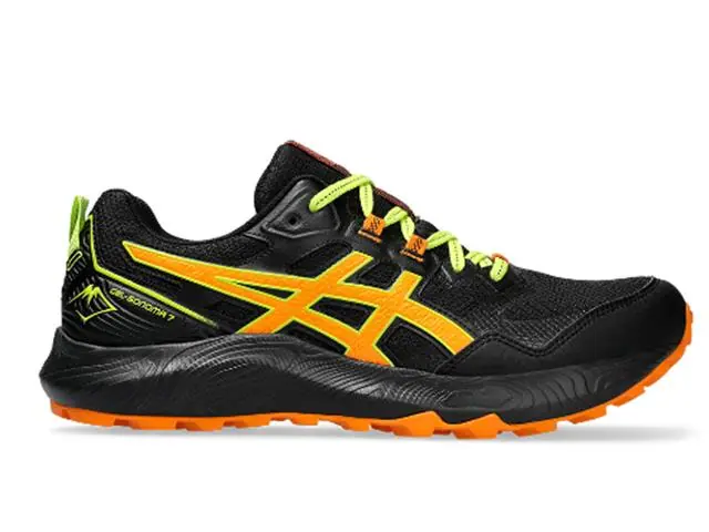 Tênis Asics Gel-Sonoma 7 Black/Bright Orange Masc