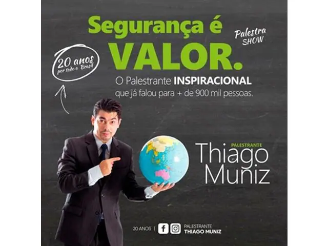 Palestra Show Motivacional e Interativa - Thiago Muniz - 2