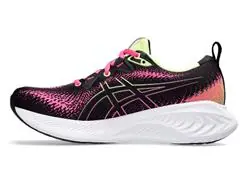 Tênis Asics Gel-Cumulus 25 Black/Hot Pink Fem - 1