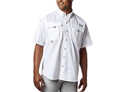 Camisa para Hombre Columbia Bahama Manga corta Blanco Talla L
