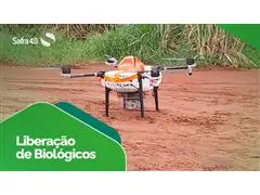 Liberação de Biológicos com Drone - Safra 4.0 - 0