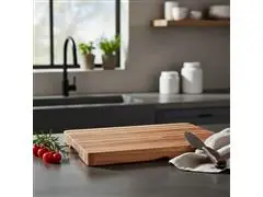 Tábua com Empunhadura Churrasco Tramontina em Madeira Teca 50x38 cm - 4