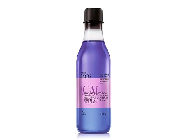 Óleo Trifásico Desodorante Corporal Natura Ekos Açaí 200ML