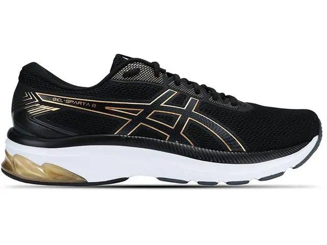 Tênis Asics Gel-Sparta 2 Black/Pure Gold Masc