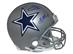 Casco tamaño real de los Cowboys firmado por Troy Aikman, Michael Irvi - 0
