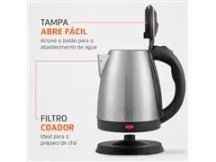 Chaleira Elétrica Mondial CE-06 Pratic Inox 110V - 2