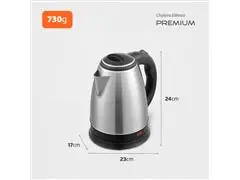 Chaleira Elétrica Mondial CE-06 Pratic Inox 110V - 6