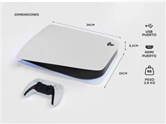 Playstation 5 SONY Standard 825gb Ps5 + Juego Fifa 2023 Color Blanco - 1