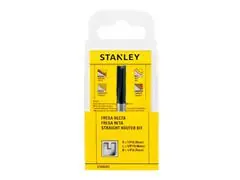 Fresa Reta Stanley 1/4 X 5/8 [6,35 X 15,88mm] Haste de 1/4 [6,35mm] - 0