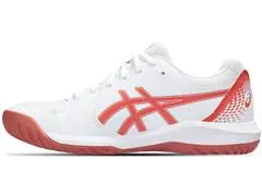 Tênis Asics Gel-Dedicate 8 White/Light Garnet Fem - 1